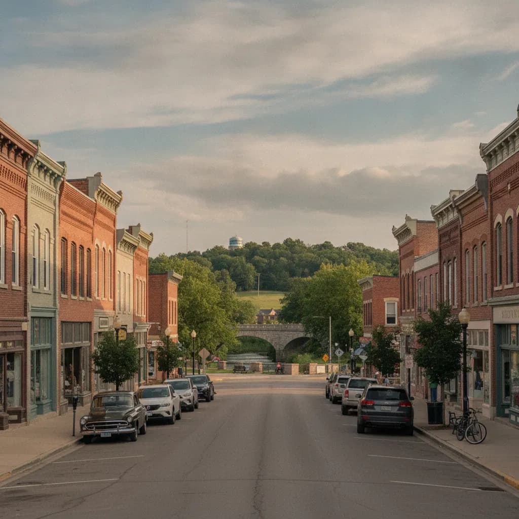 View of Stoughton, WI