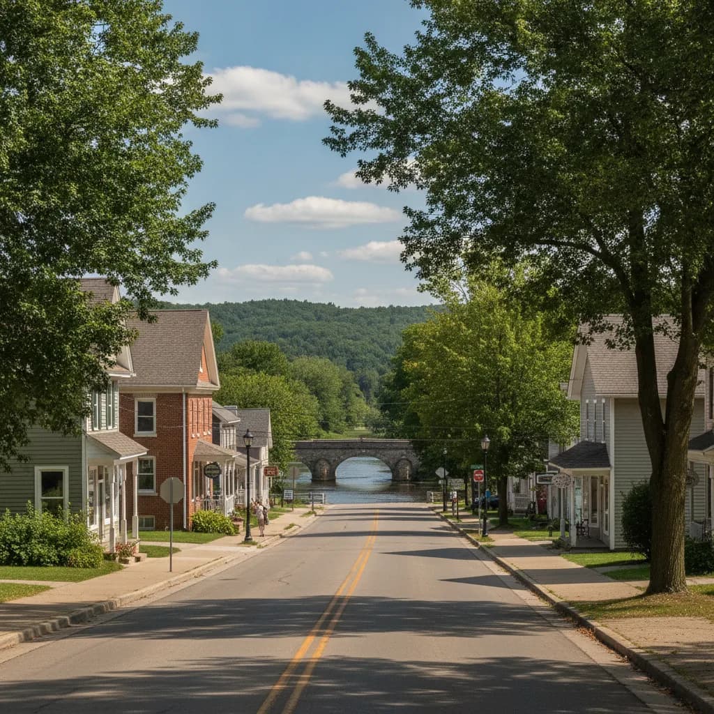 View of Tichigan, WI