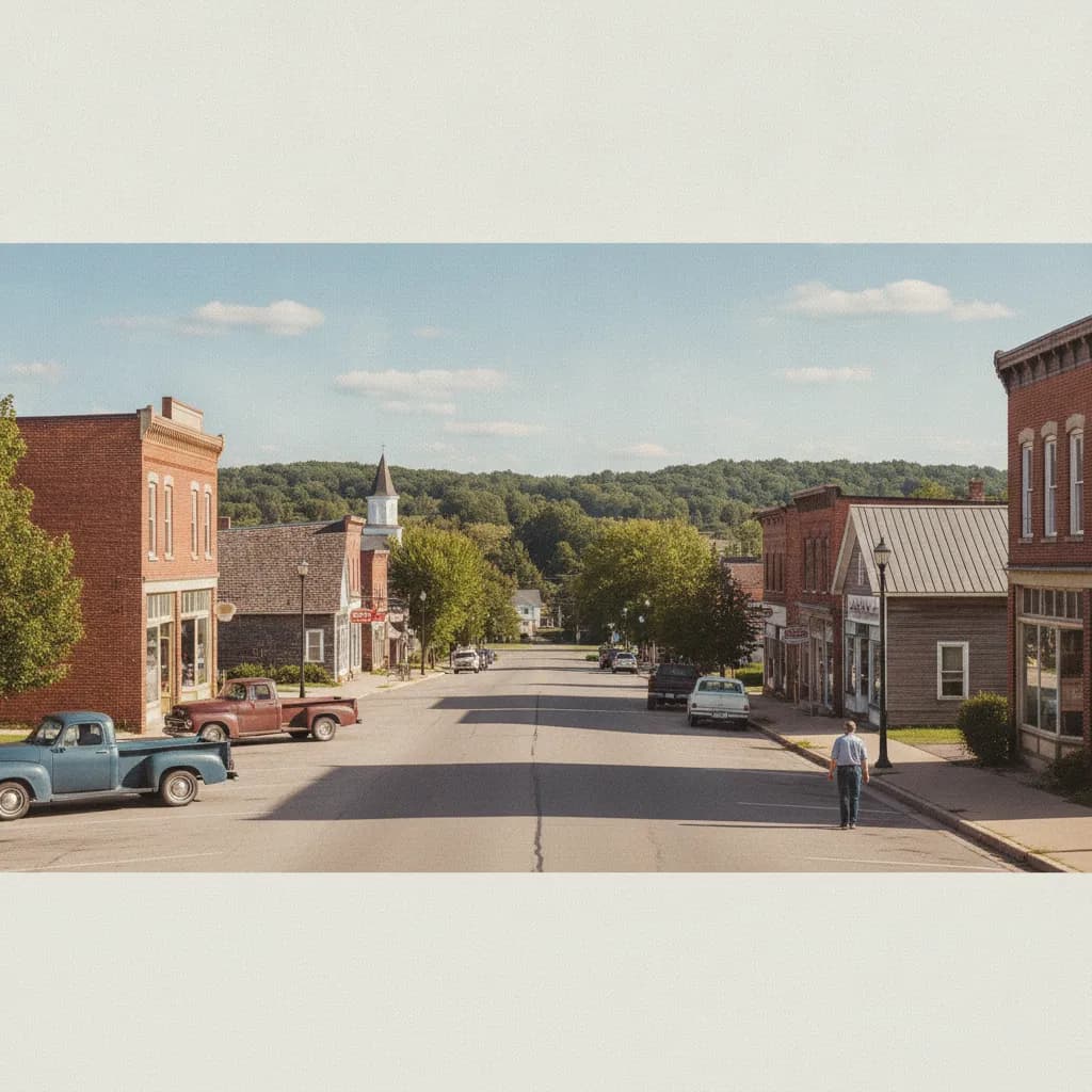 View of Vernon, WI