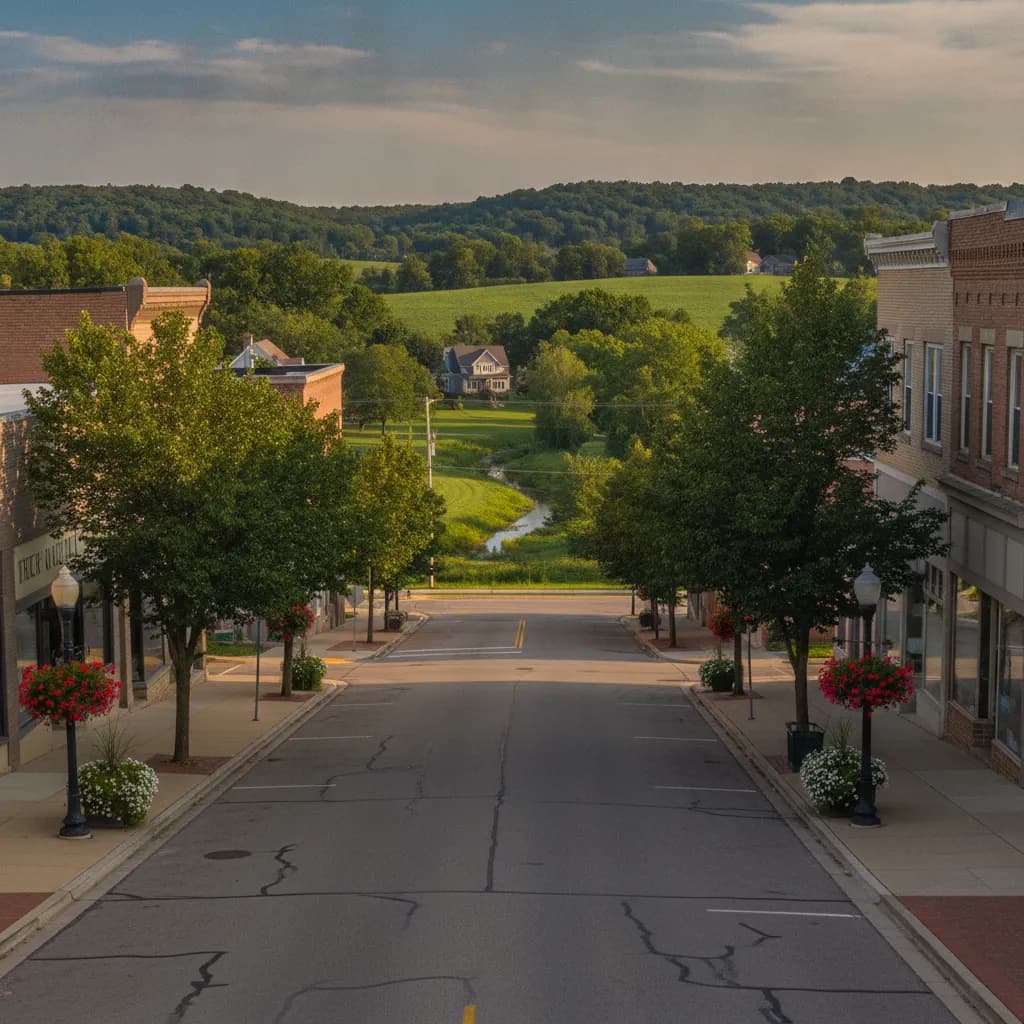 View of Verona, WI
