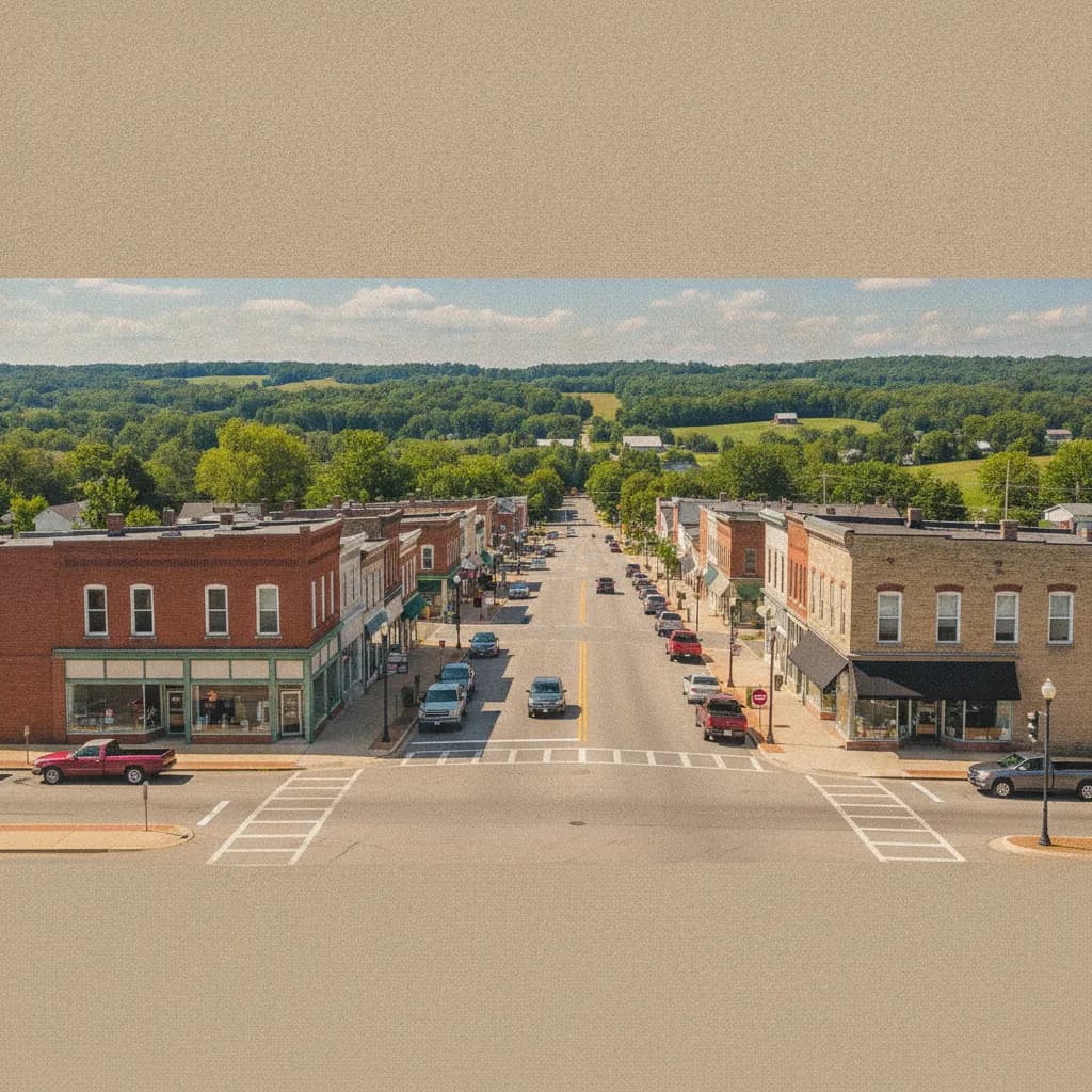 View of Viroqua, WI