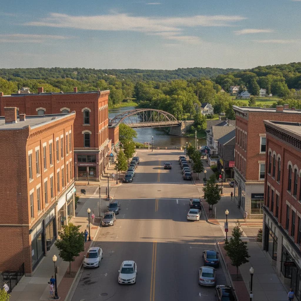 View of Watertown, WI