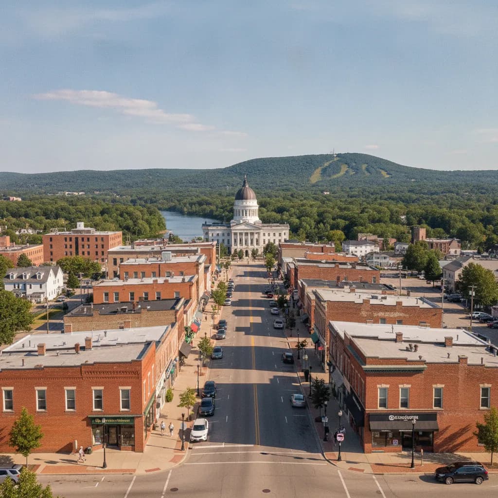 View of Wausau, WI