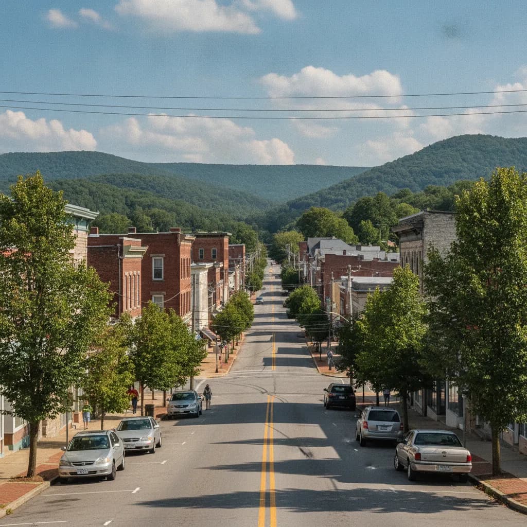 View of Bluefield, WV