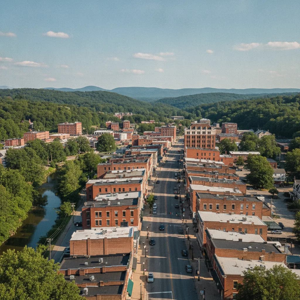 View of Clarksburg, WV