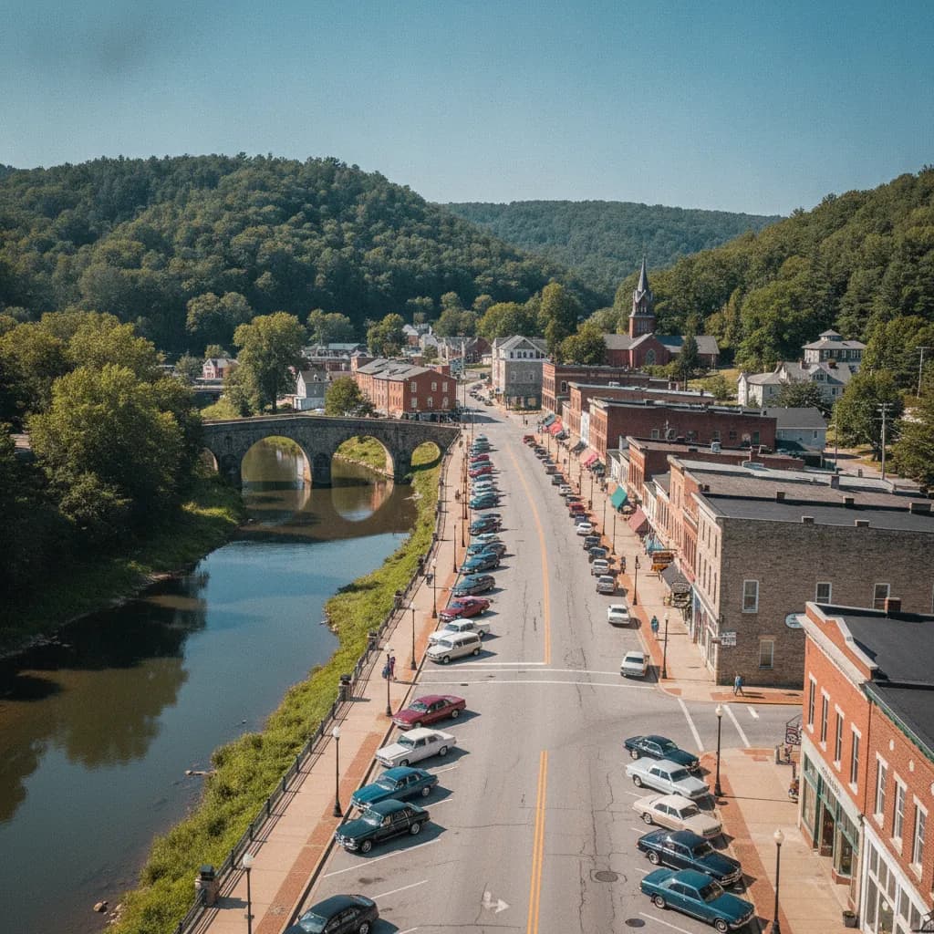 View of Grafton, WV