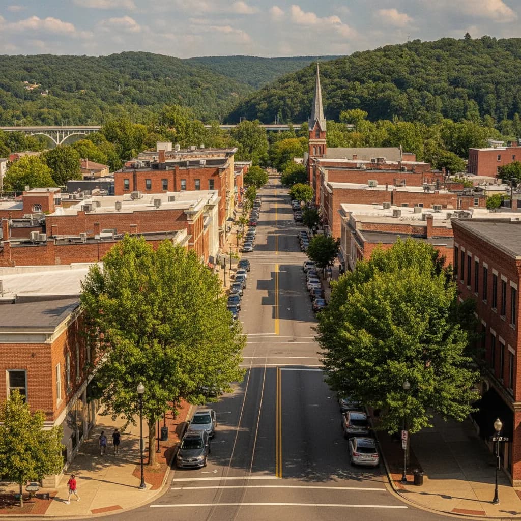 View of Huntington, WV