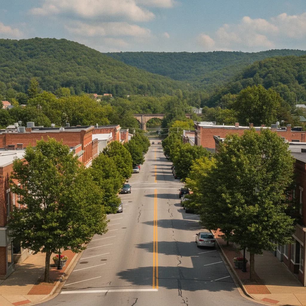 View of Hurricane, WV