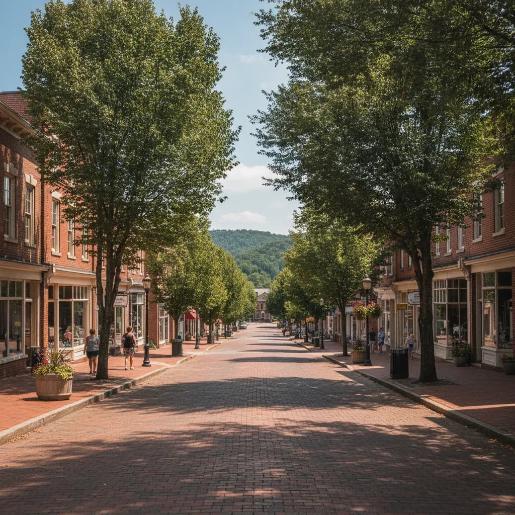View of Lewisburg, WV