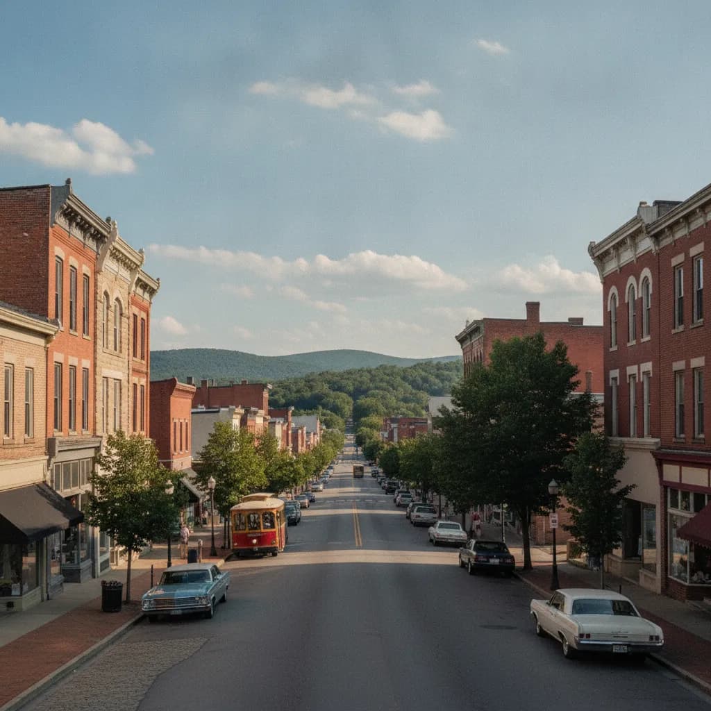 View of Martinsburg, WV