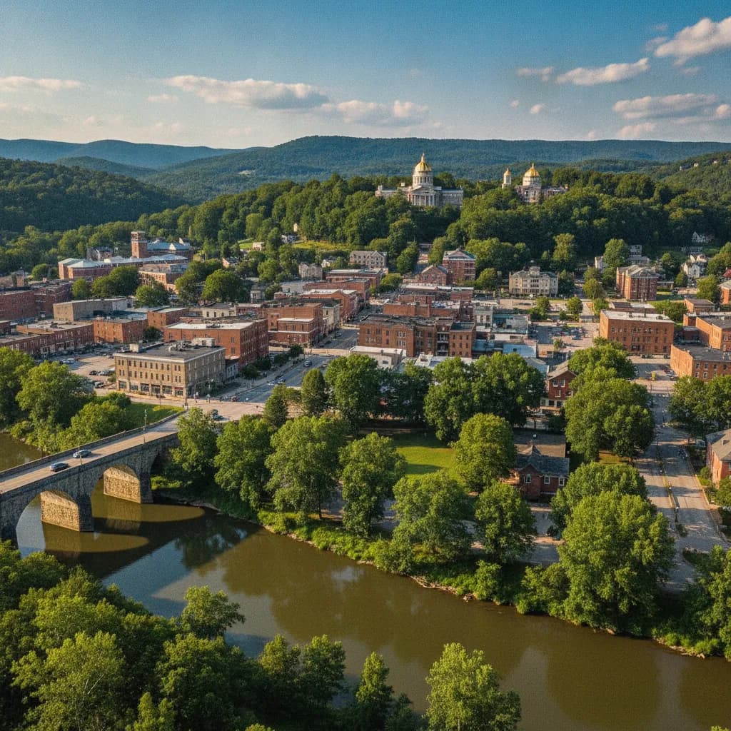 View of Morgantown, WV