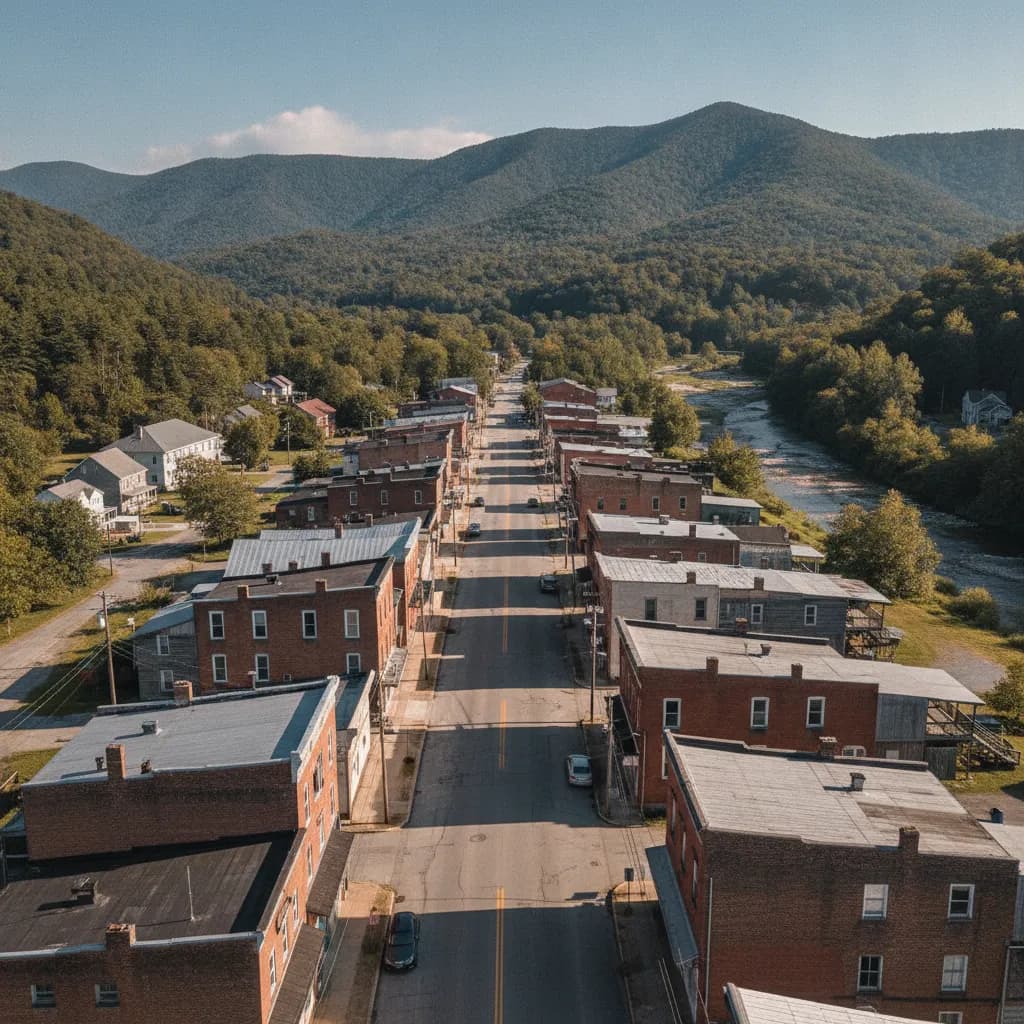 View of Pea Ridge, WV