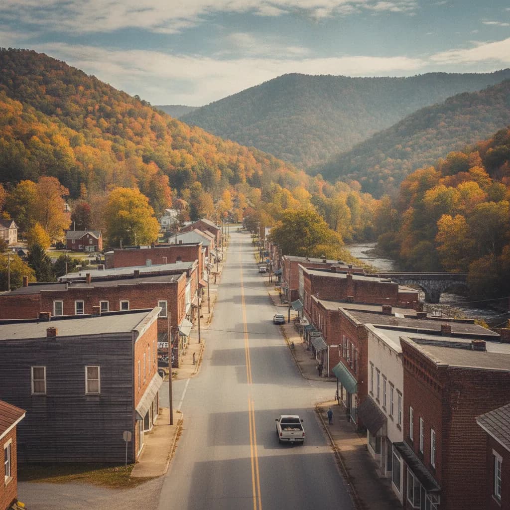 View of Pinch, WV