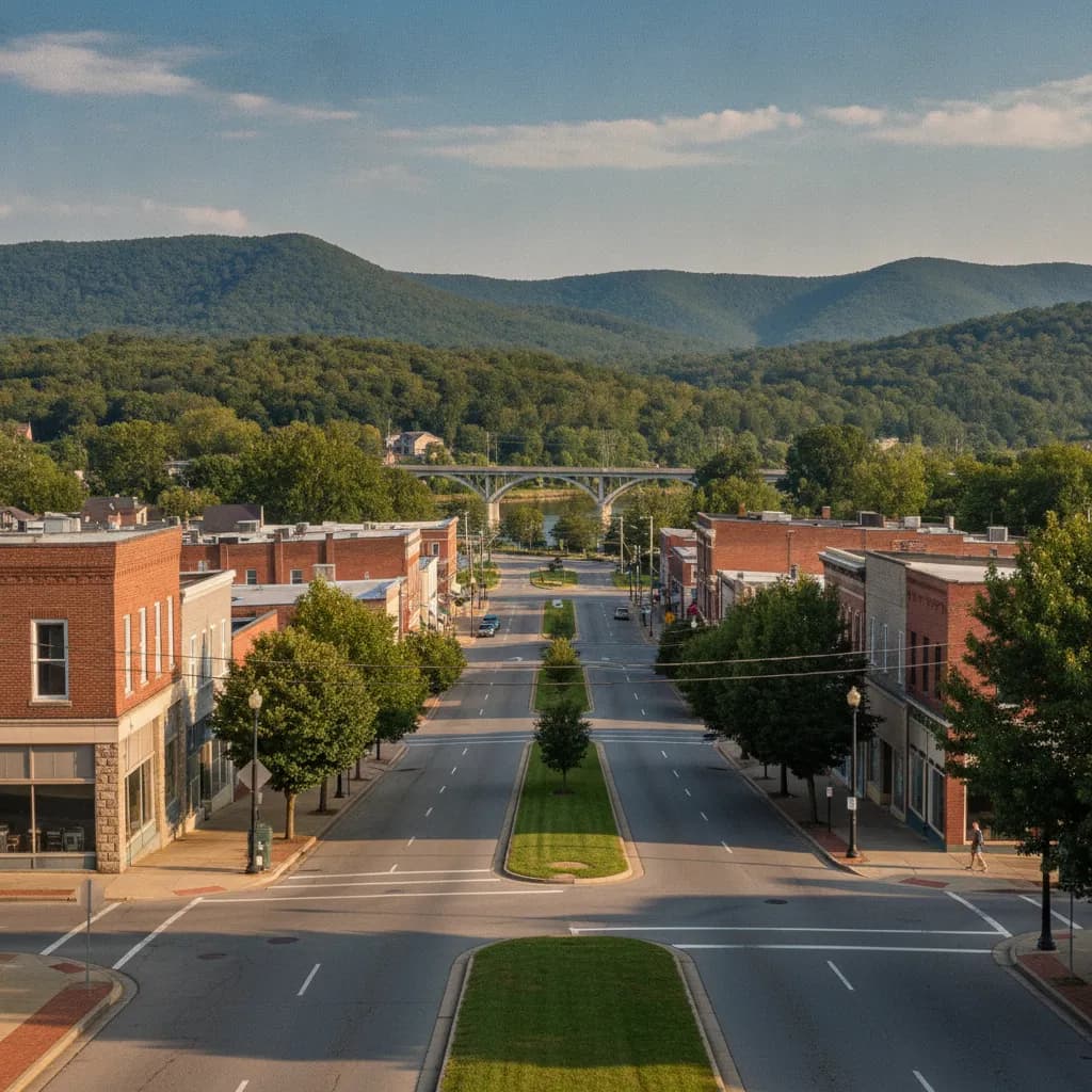 View of South Charleston, WV