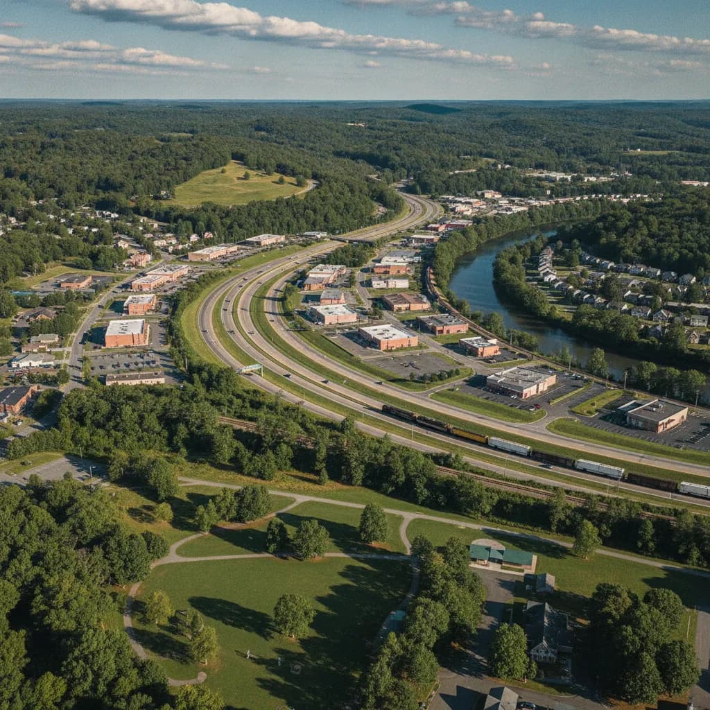 View of Teays Valley, WV