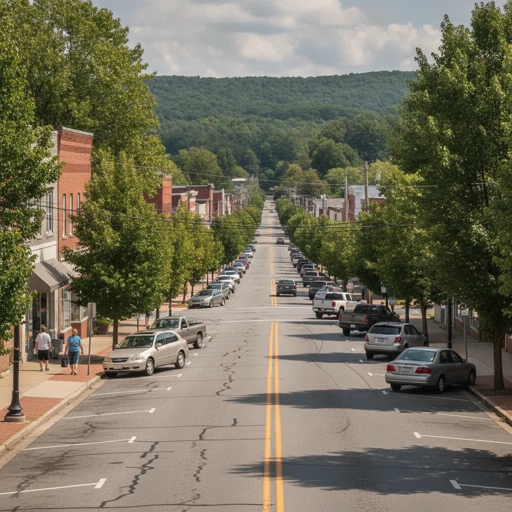 View of Vienna, WV