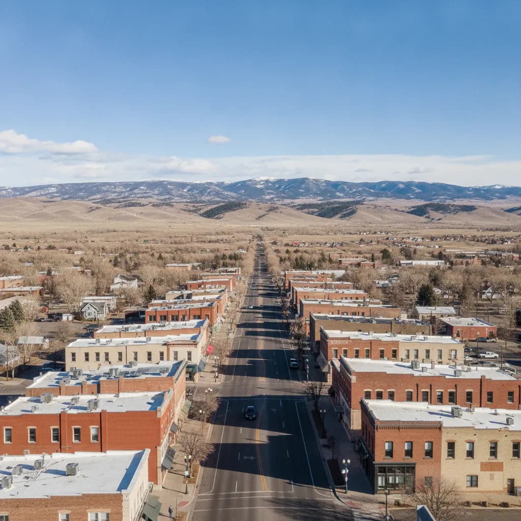 View of Casper, WY
