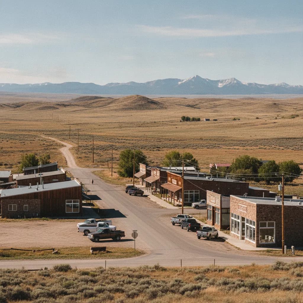 View of Fox Farm-College, WY