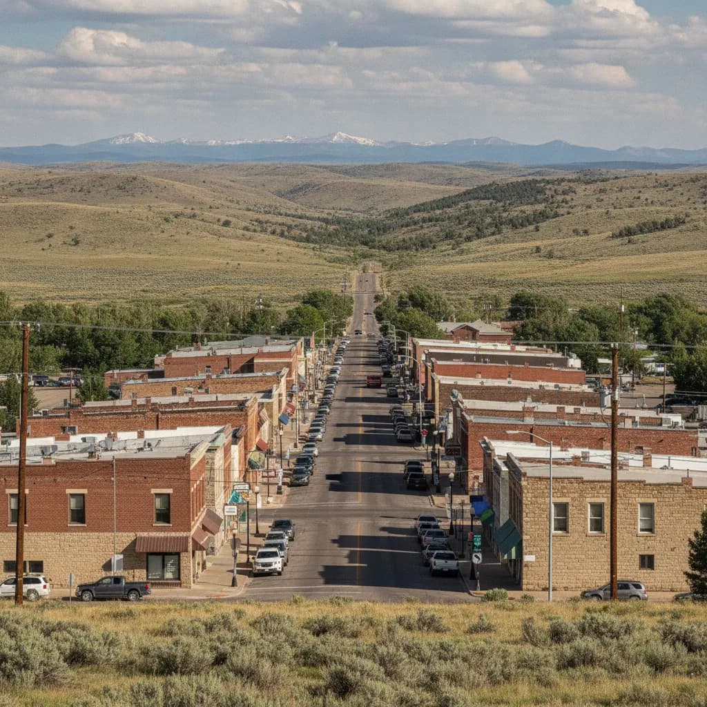 View of Gillette, WY