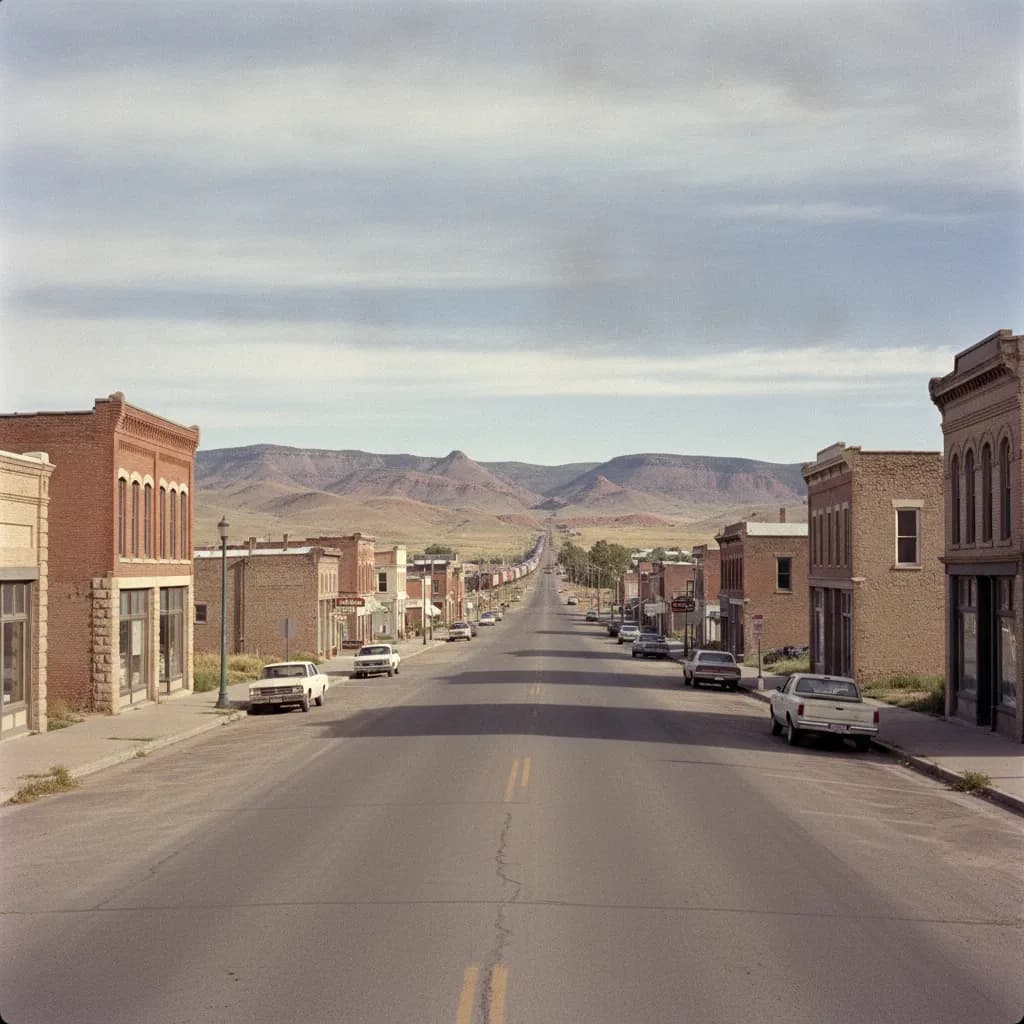 View of Rawlins, WY