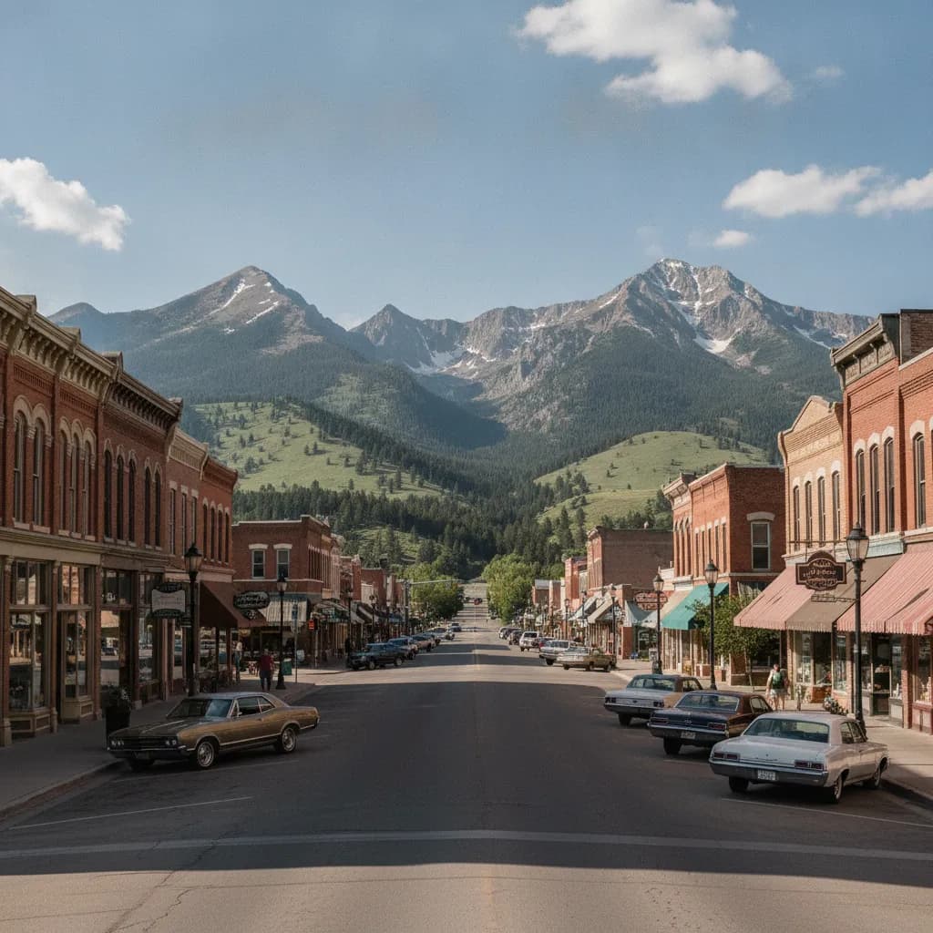 View of Sheridan, WY